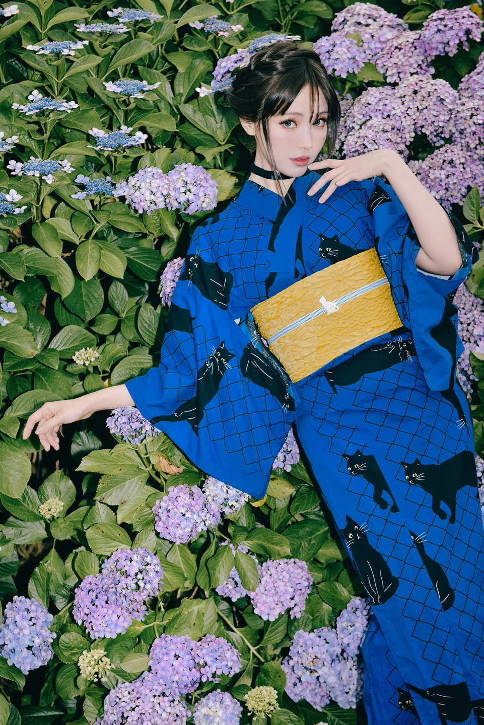 ElyEE子 - Rainy Season Black Cat [38P,4V-93MB] tg@simisebaisi 【丝足阁】011.webp